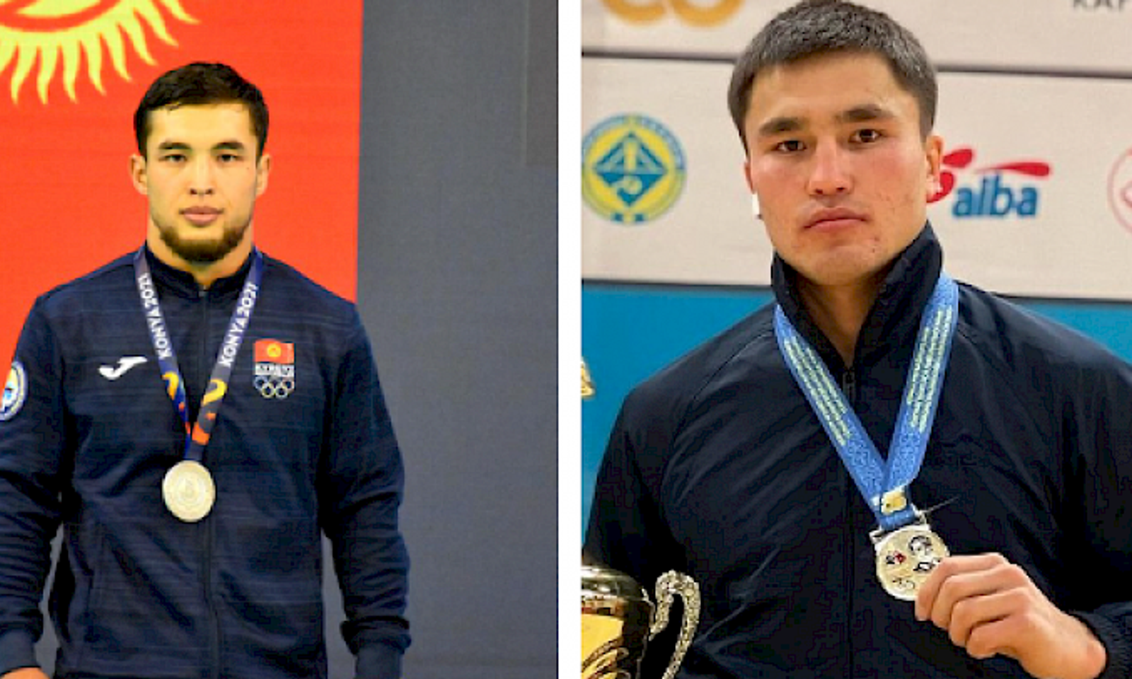 Президент спортчулар Рустамбек уулу Нурадинге жана Амантур Исмаиловго батир берди