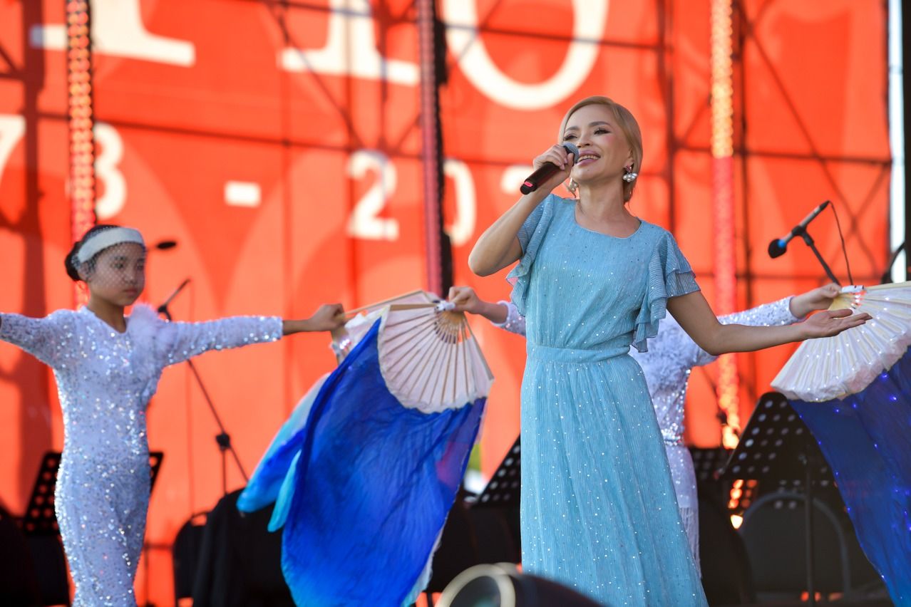 Бишкекте Шаар күнүнө арналган майрам Ала-Тоо аянтында белгиленди