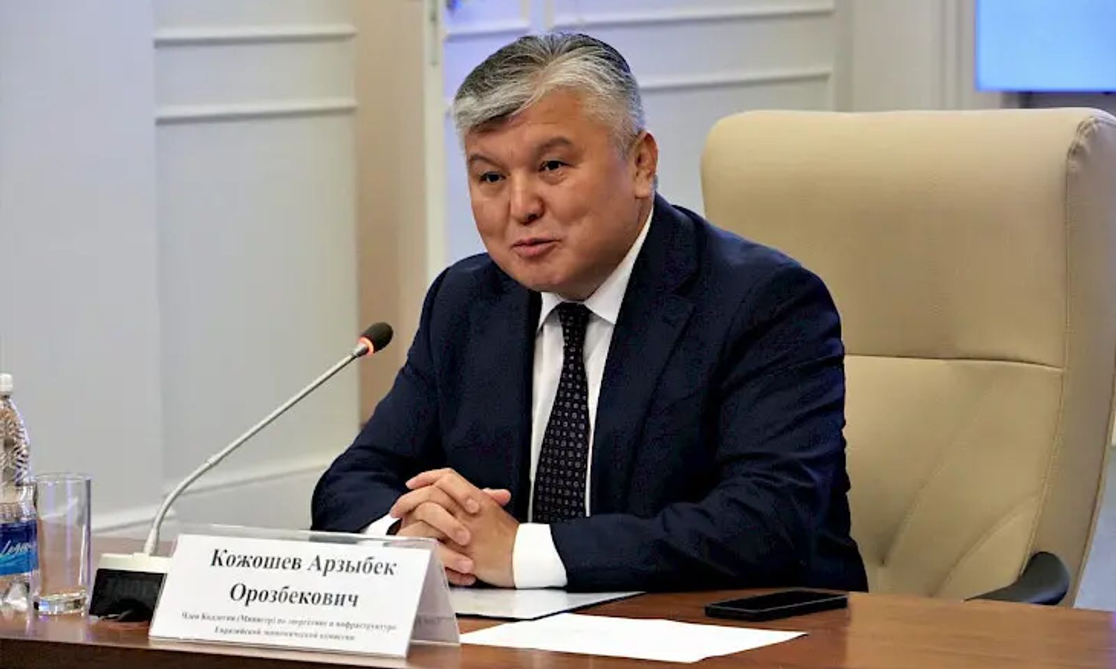 Кожошев: “Туруктуу жана ишенимдүү эл аралык транзит менен камсыз кылууда транспорт коридорлорунун ролу өсүүдө”