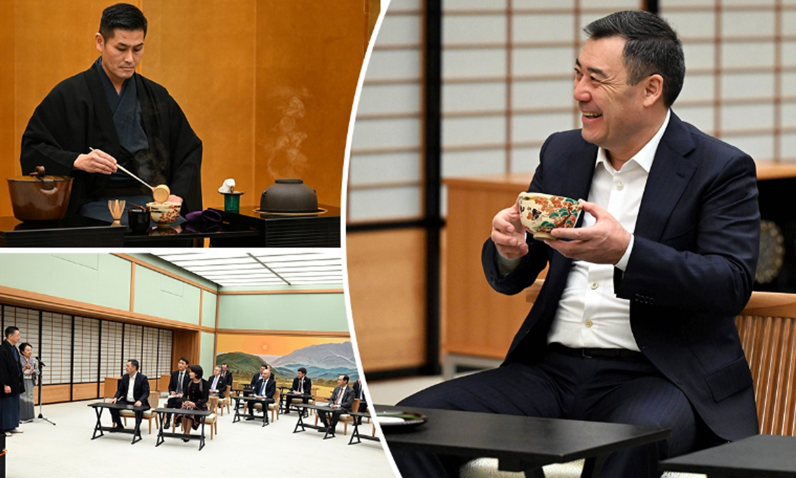 Президент Садыр Жапаров Киотодо чай аземине катышты