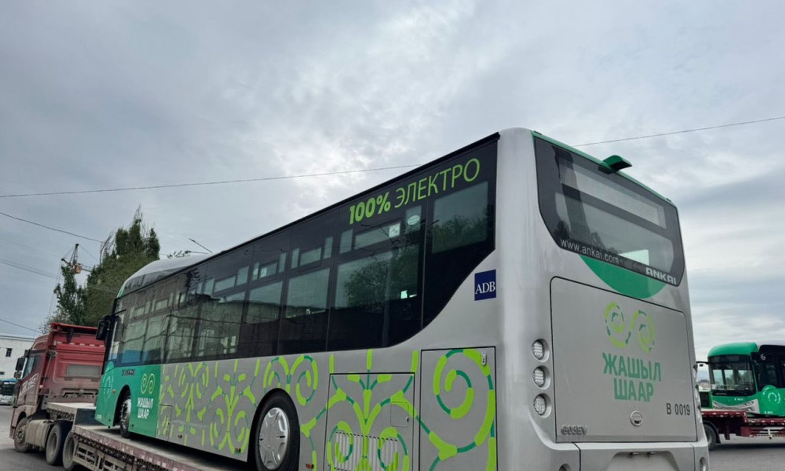 Бишкекке 18 электробус келди