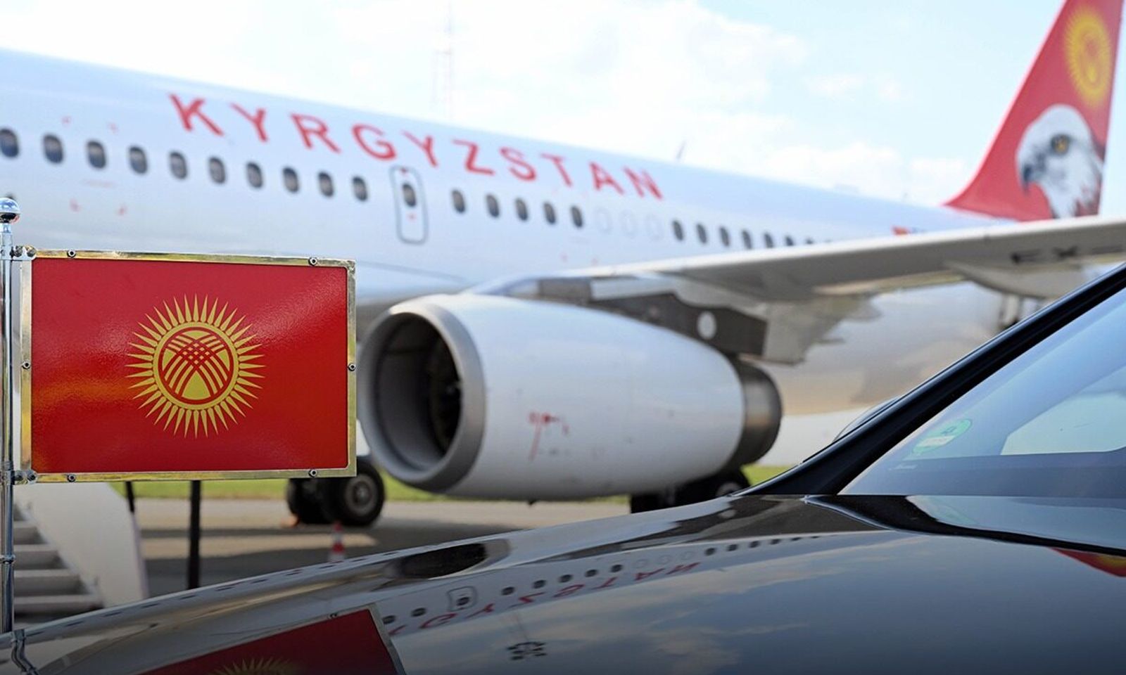 Президент Садыр Жапаров 8-9-майда Россиянын Президенти Владимир Путиндин чакыруусу менен Россия Федерациясына иш сапары менен барды