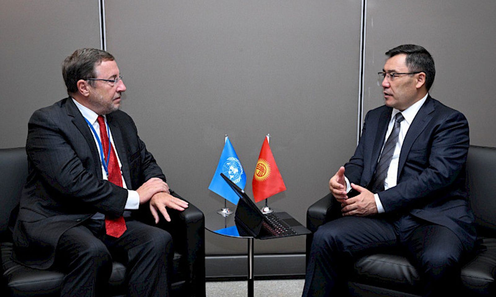 Садыр Жапаров БУУнун Өнүктүрүү Программасынын Администратору Аким Штайнер менен жолугушту