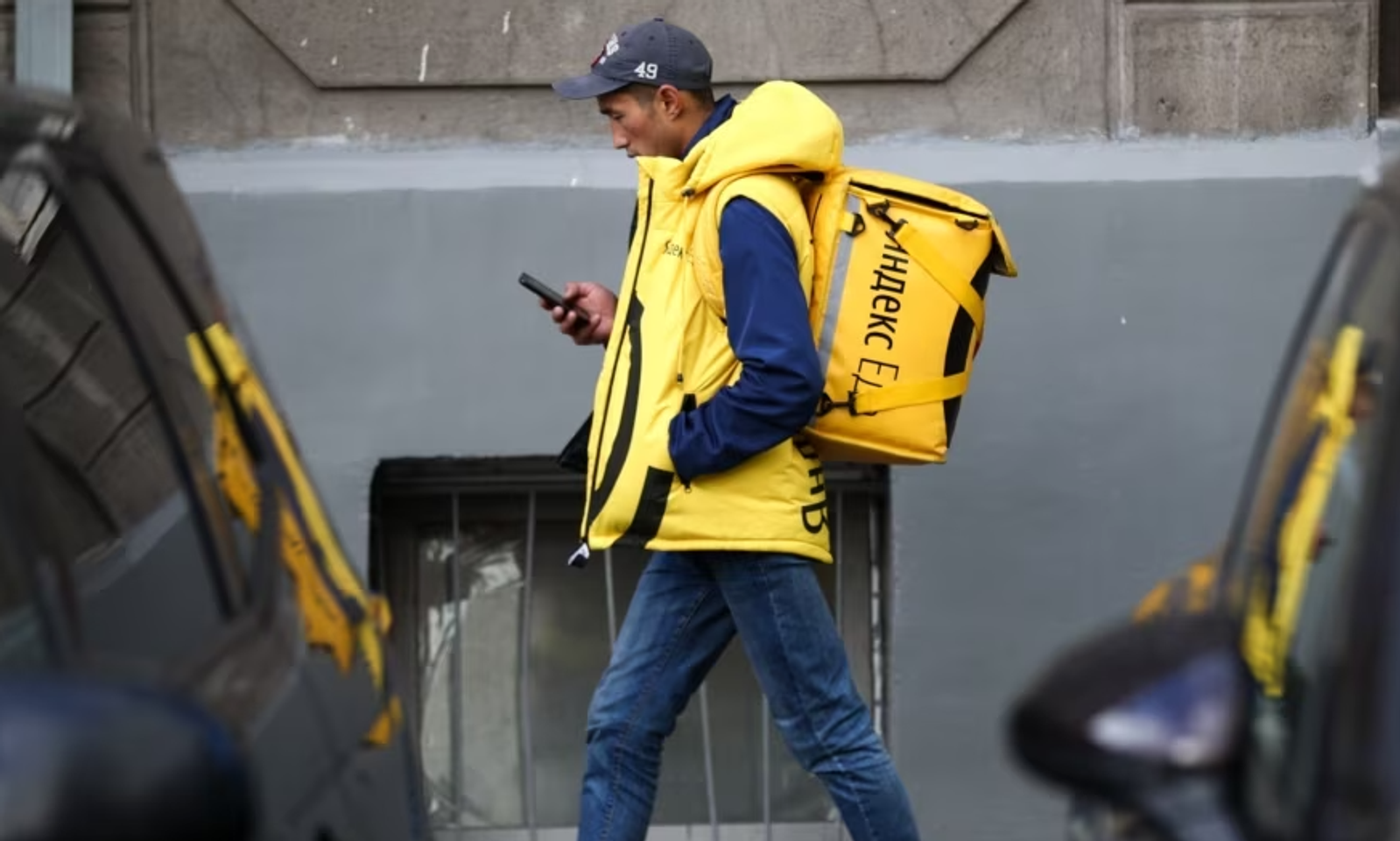 Астанада «Яндекстин» курьерлери иш таштады