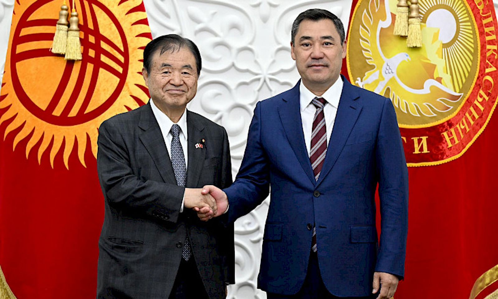 Садыр Жапаров Япониянын Өкүлдөр палатасынын депутаты Тосиаки Эндону кабыл алды