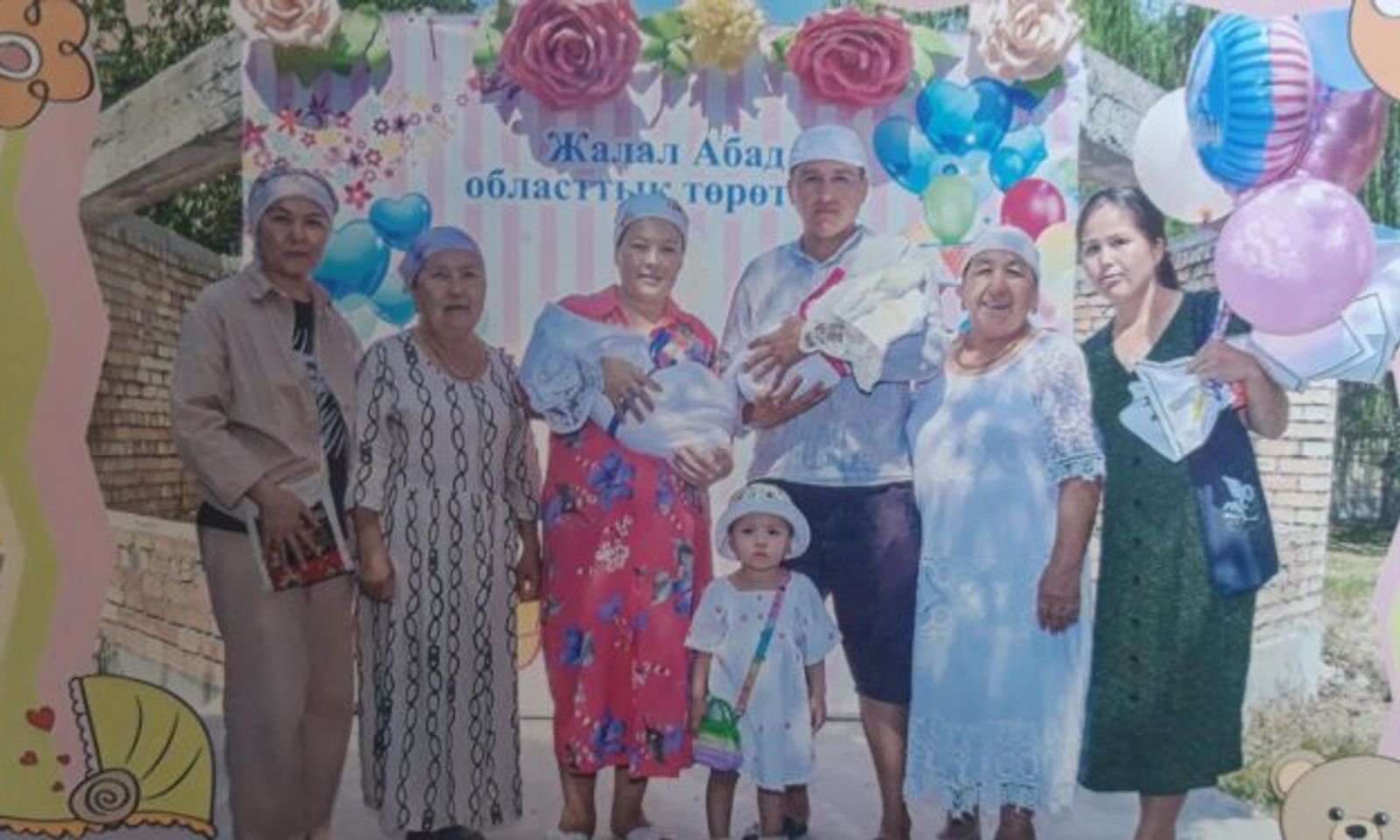 1 уул, 1 кыз. Жалал-Абадда милиция кызматкери эгиз балалуу болду