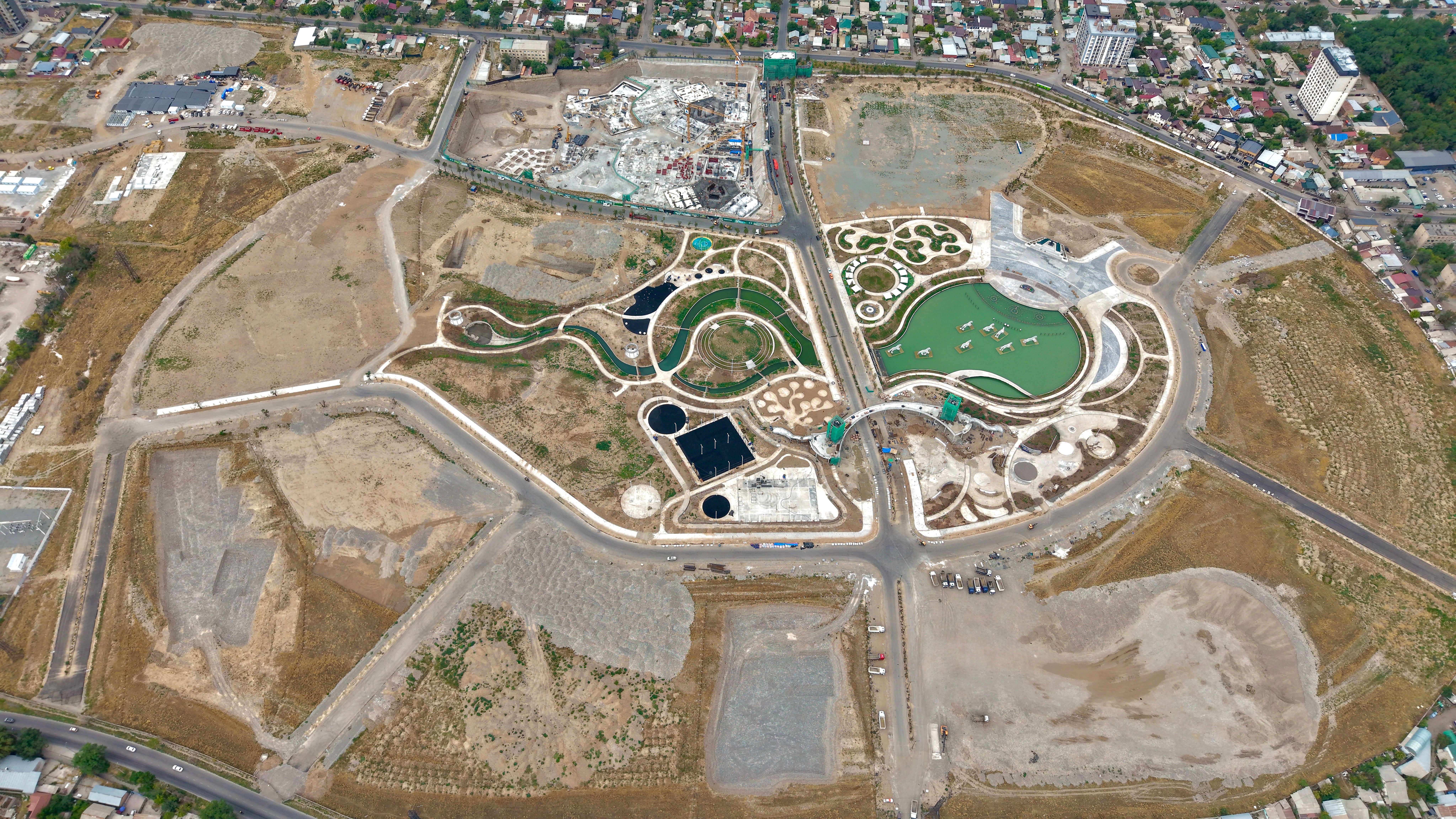 Royal Central Park долбоорунун башкы планынын жалпы структурасындагы II кварталдын сүрөттөрү 