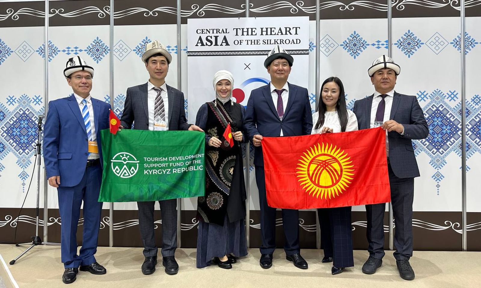 Анжелика Японияда өткөн туристтик көргөзмөгө Кыргызстандын атынан катышты