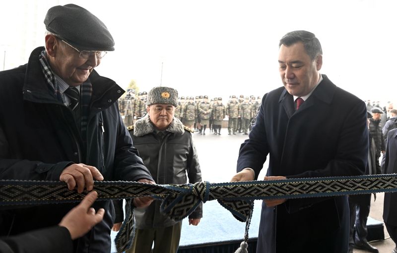 УКМКнын Аскердик-медициналык кызматынын жаңы имараты ачылды