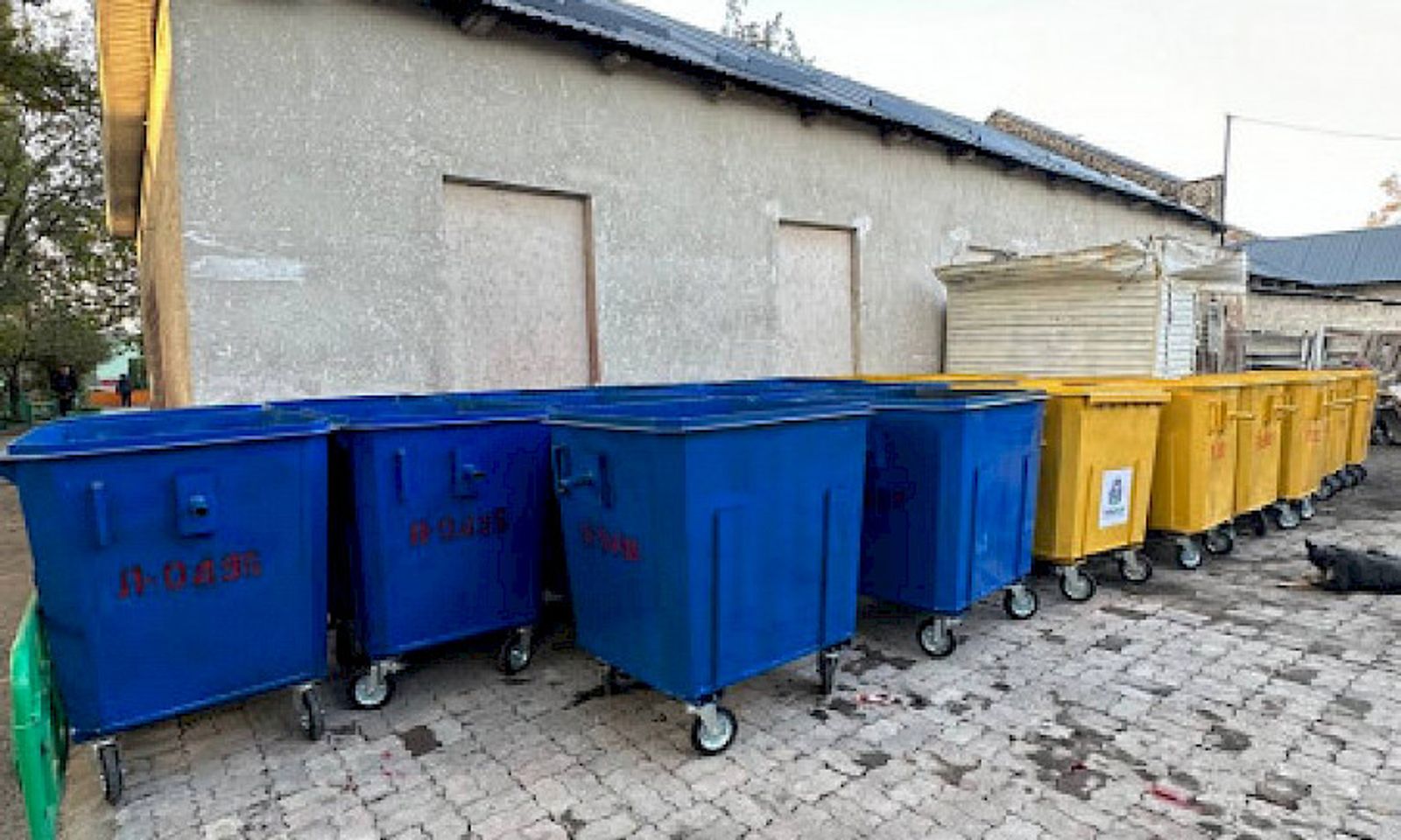 «Тазалык» ишканасы 530 жаңы таштанды контейнерин сатып алды