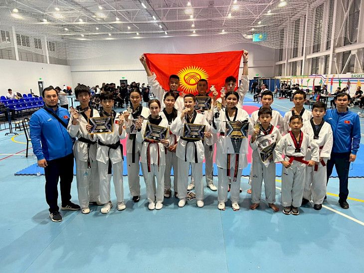 Бишкектик таэквондочулар эл аралык турнирде 20 медалга ээ болушту