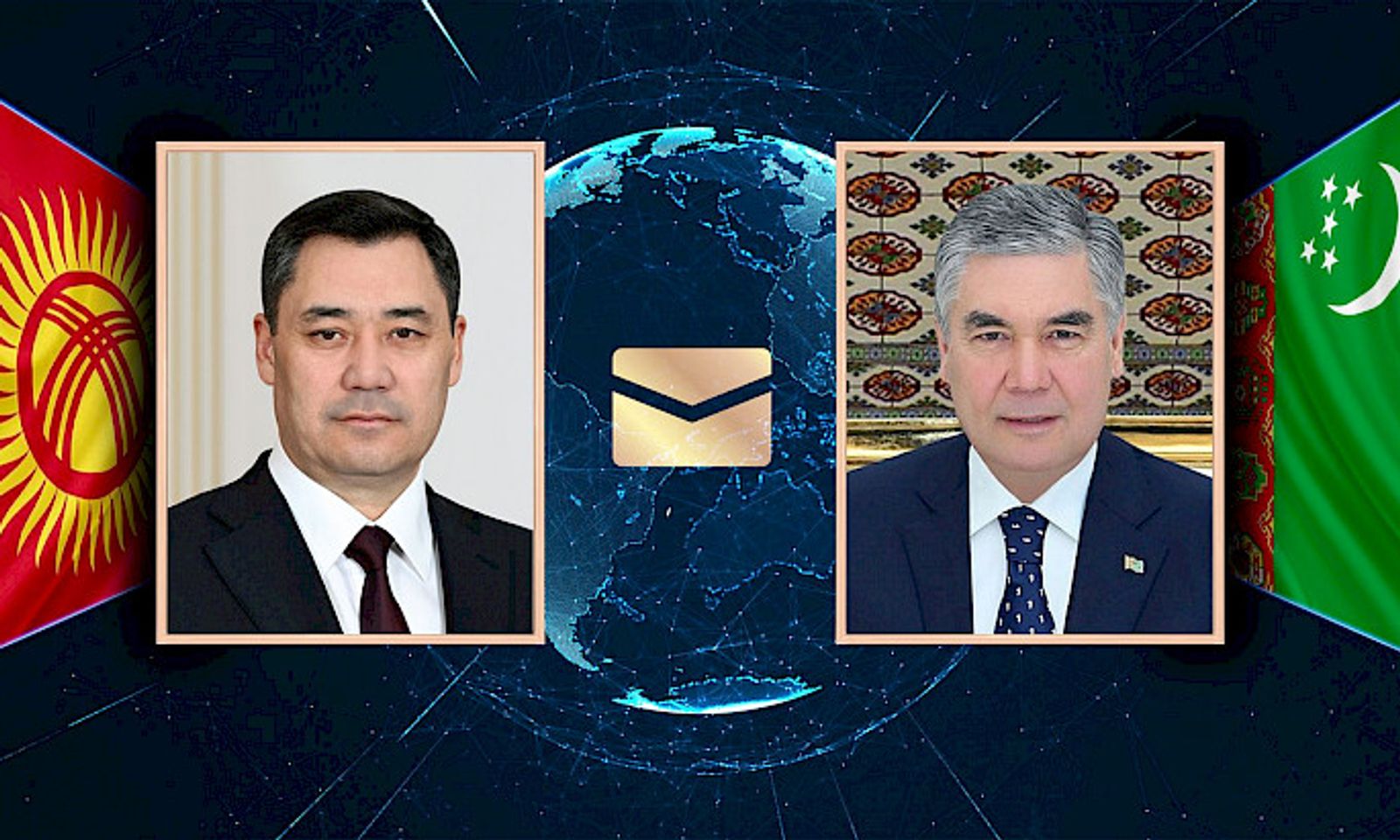 Гурбангулы Бердымухамедов Садыр Жапаровду жана кыргыз элин Курман айт майрамы менен куттуктады