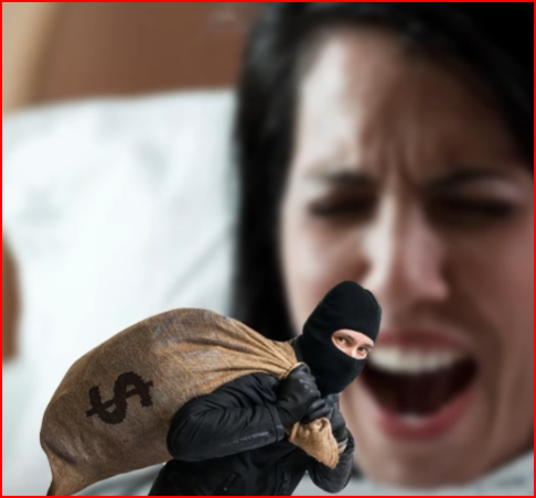 Аял төрөп жатканда аны менен чогуу жашаган адамы аны тоноп кеткен