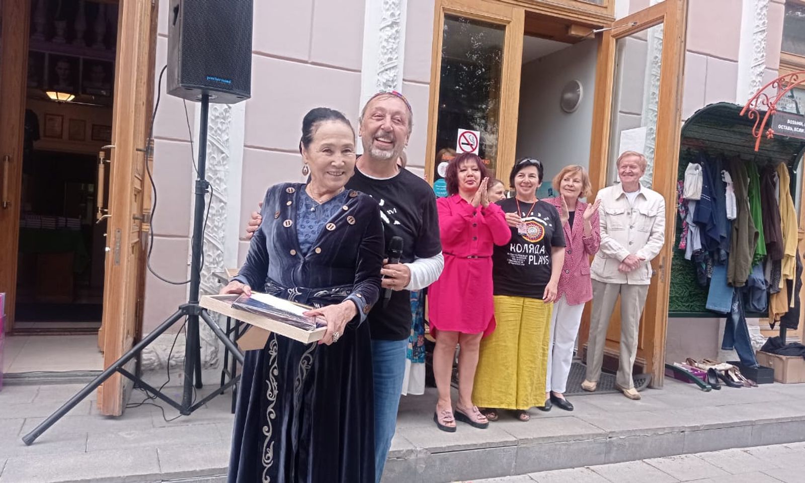 Актриса Назира Мамбетова Екатеринбургдагы фестивалда мыкты деп табылды