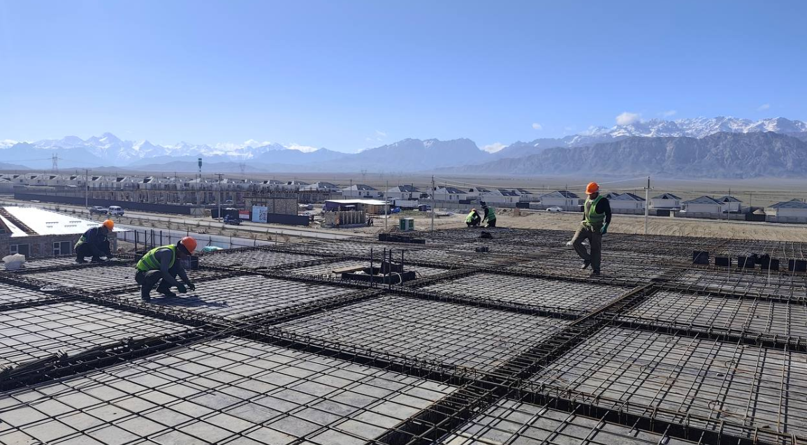 Баткен районунда 100 орундуу жаңы бала бакчанын курулушу жүрүүдө