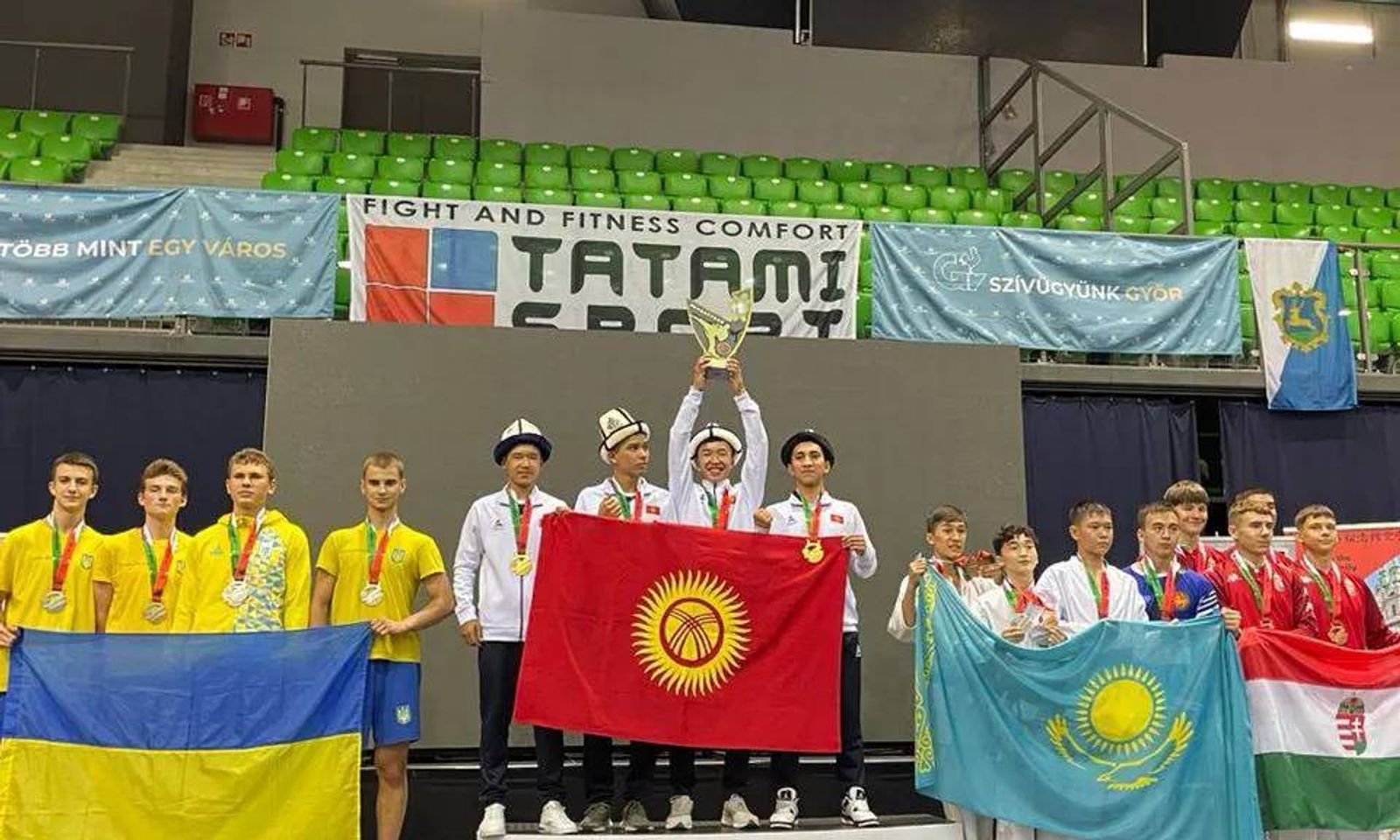 Кыргызстандын каратэ шотакан боюнча курамасы Дүйнө чемпионатында 13 медаль жеңди