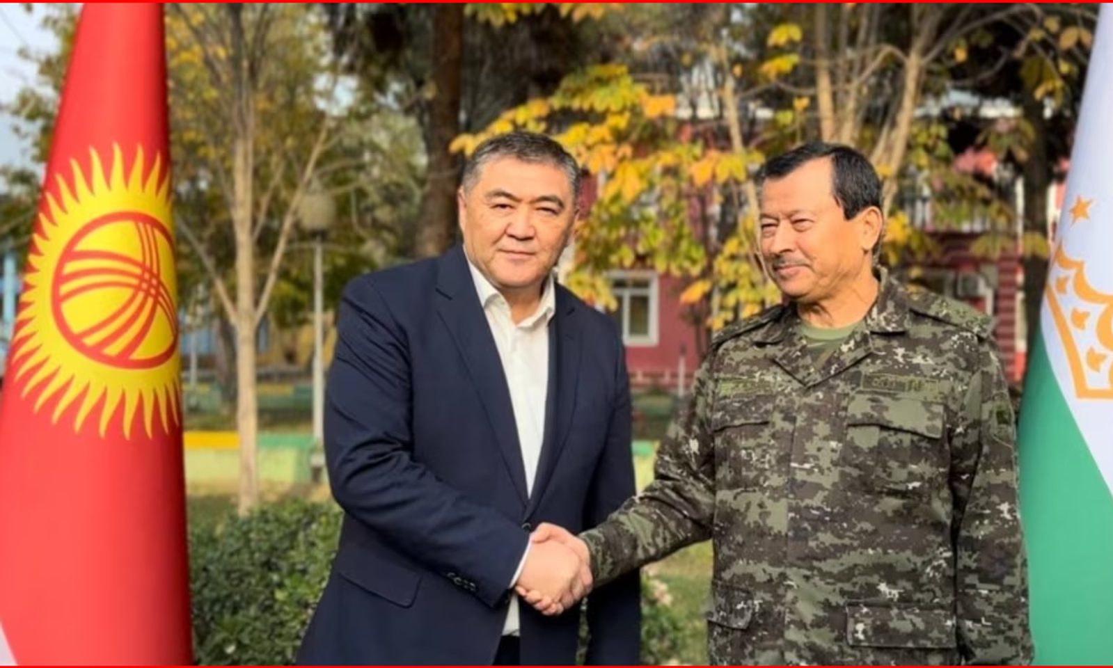 Ташиев менен Ятимов чек ара боюнча «принципиалдуу чечимдер кабыл алынганын» билдирди