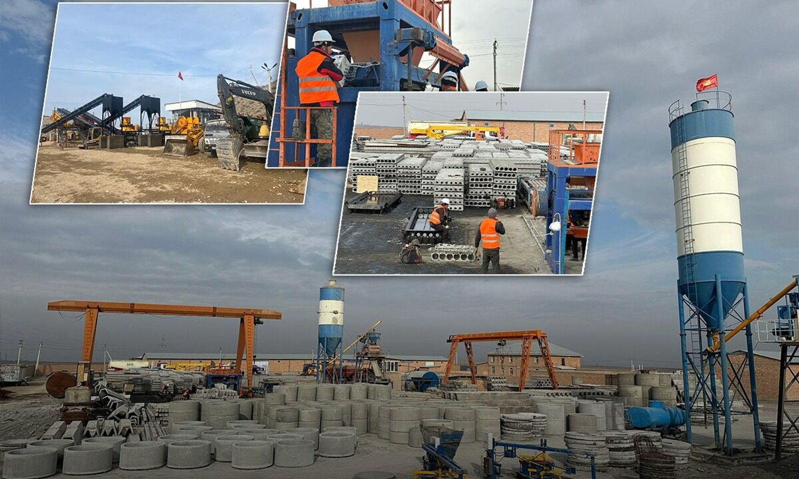 Кадамжайда курулуш материалдарын чыгарган 3 ишкана ишке кирди