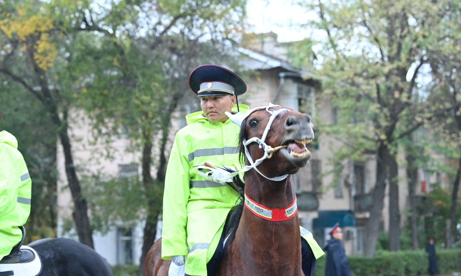 Милиция кызматкерлери КМШ мамлекеттеринин башчыларынын Саммитин өткөрүү учурунда күчөтүлгөн тартипте кызмат өтөөдө