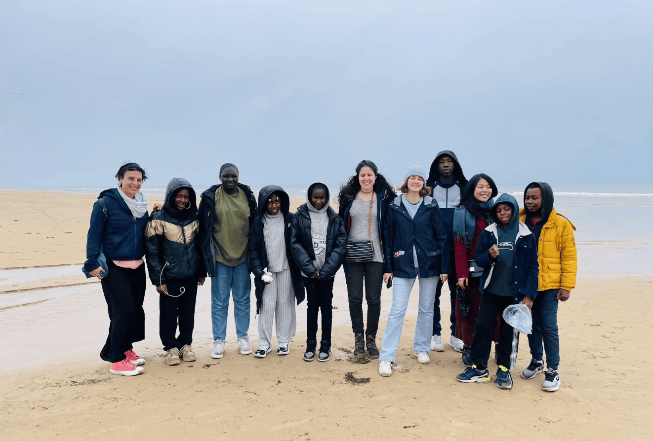 Equipe Tribus avec les enfants d'EGDO