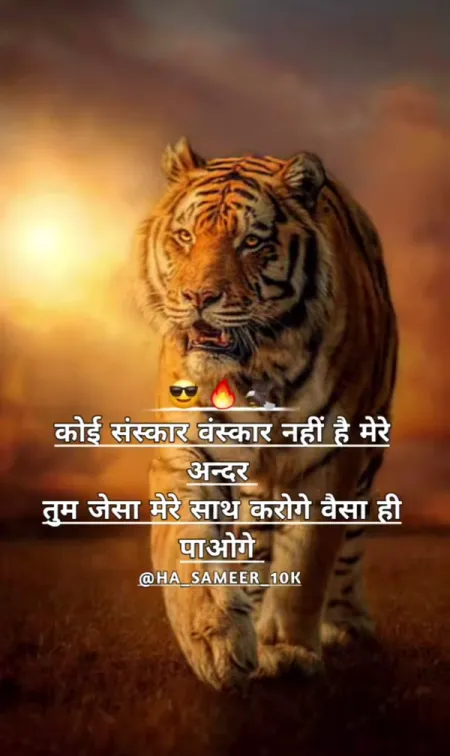 Attitude Shayari in image