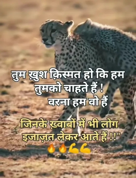 Attitude Shayari in image