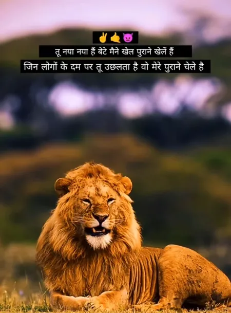 Attitude Shayari in image