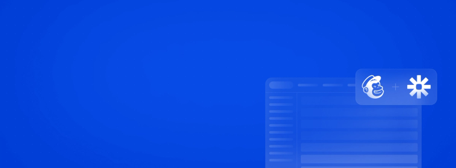 Automation project- using Mailchimp with Zapier course artwork