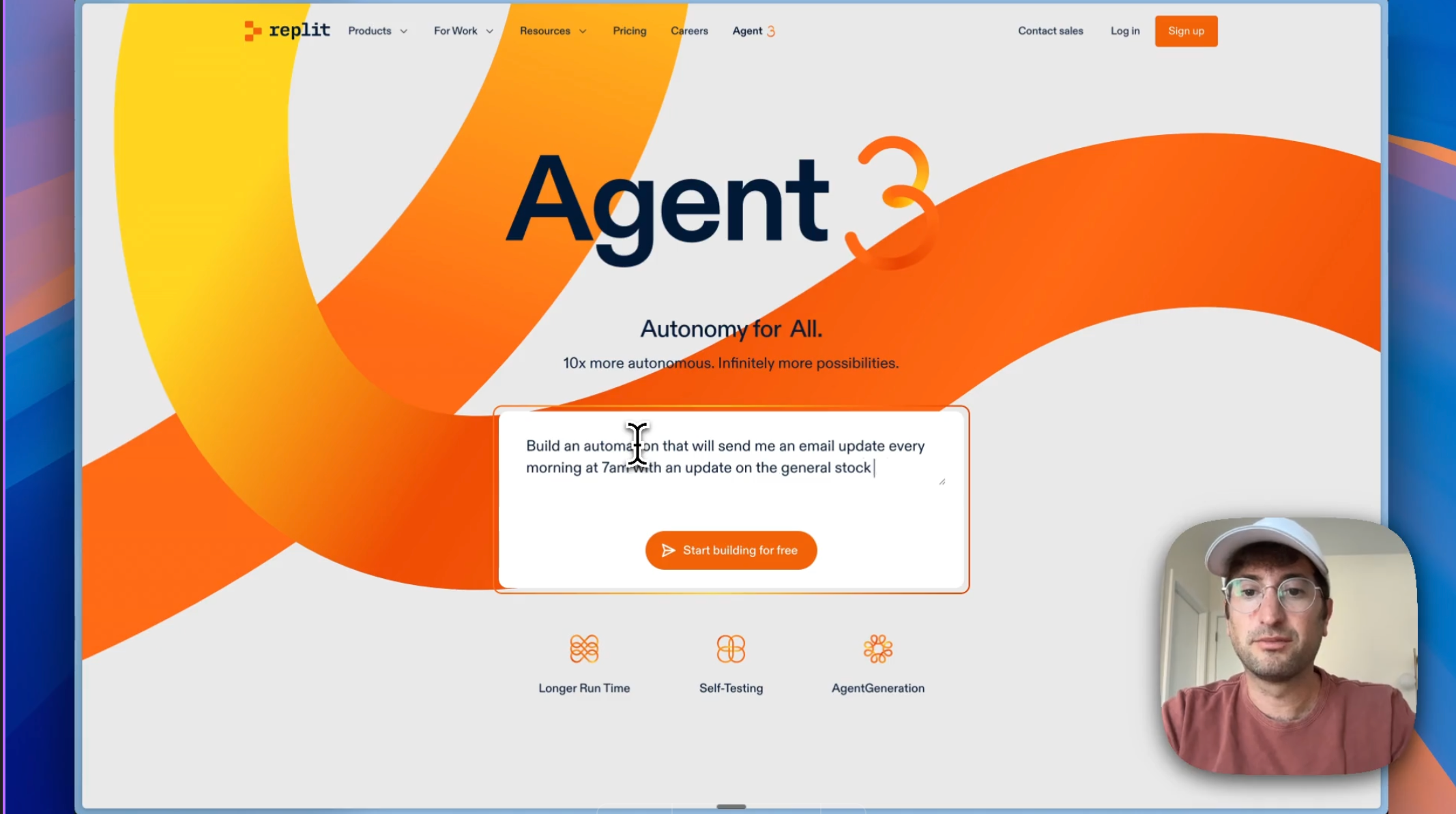 Replit agent prompt