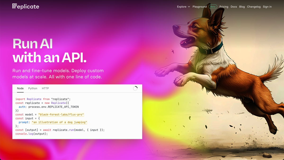 Replicate API