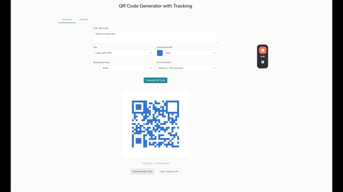 QR code generaotr