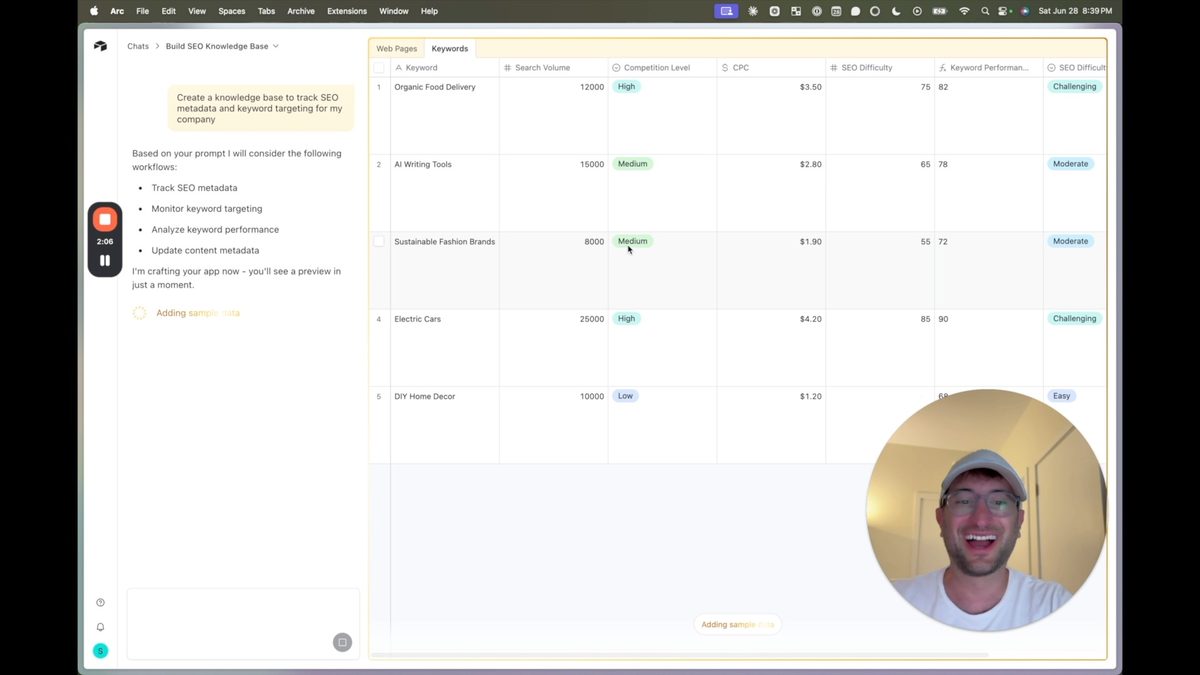 Airtable Omni initial prototype