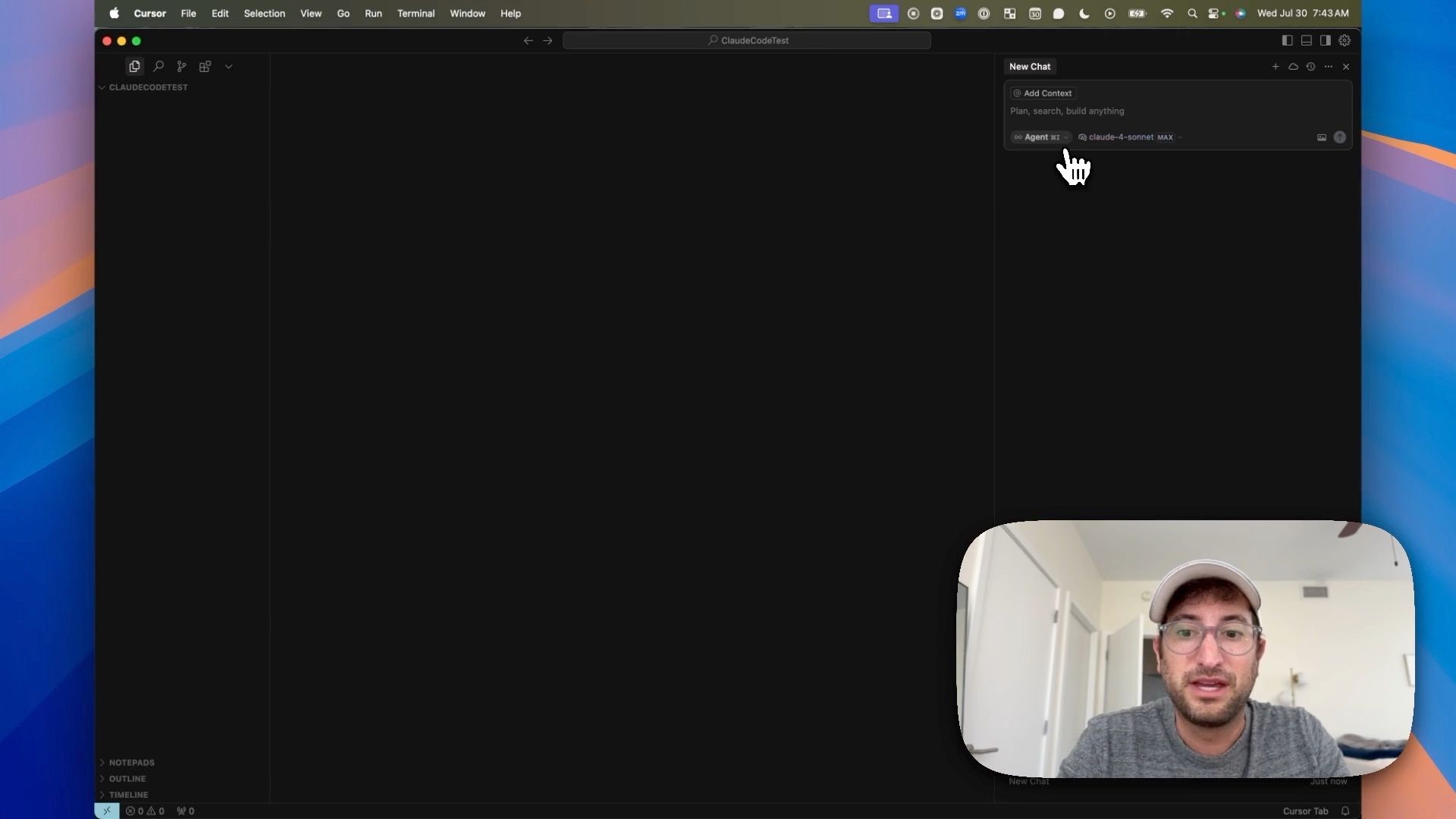 Using Claude Code within Cursor