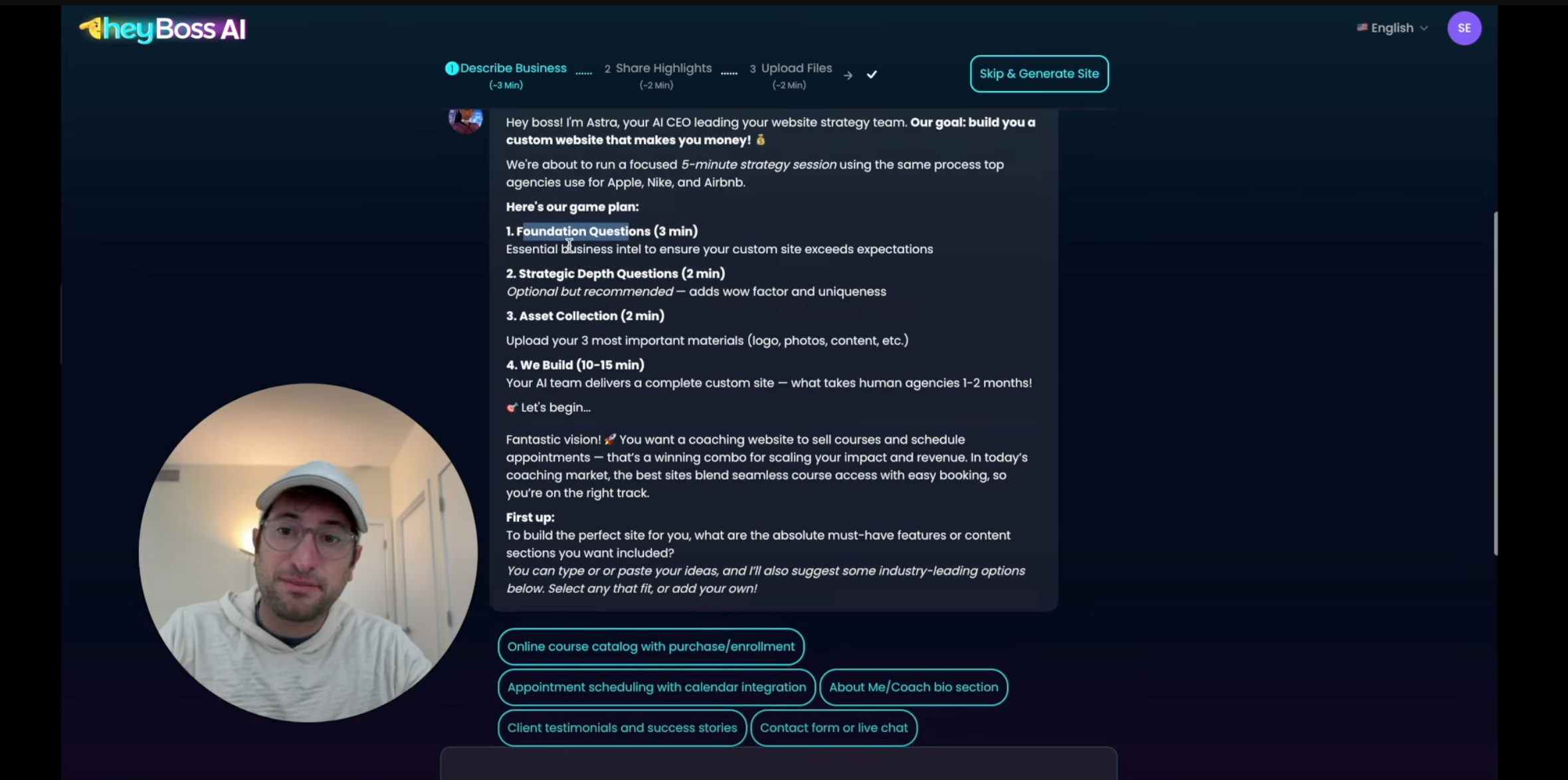 HeyBoss strategy