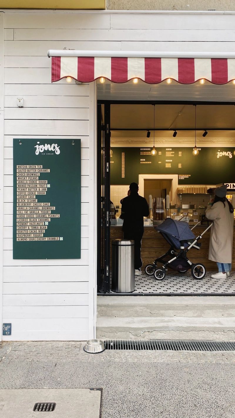 Jones ice cream Eberswalder