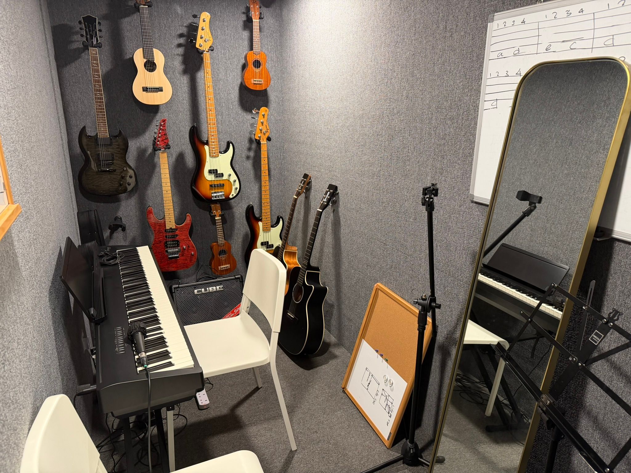 上環電子琴/結他1