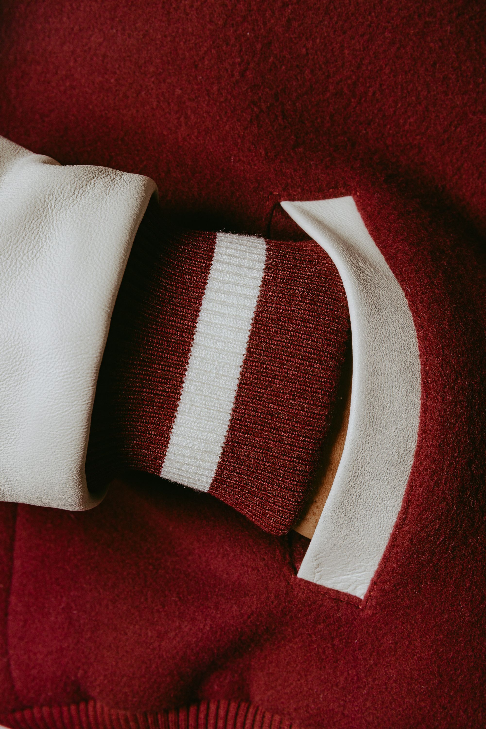 E-commerce photo of jacket detail