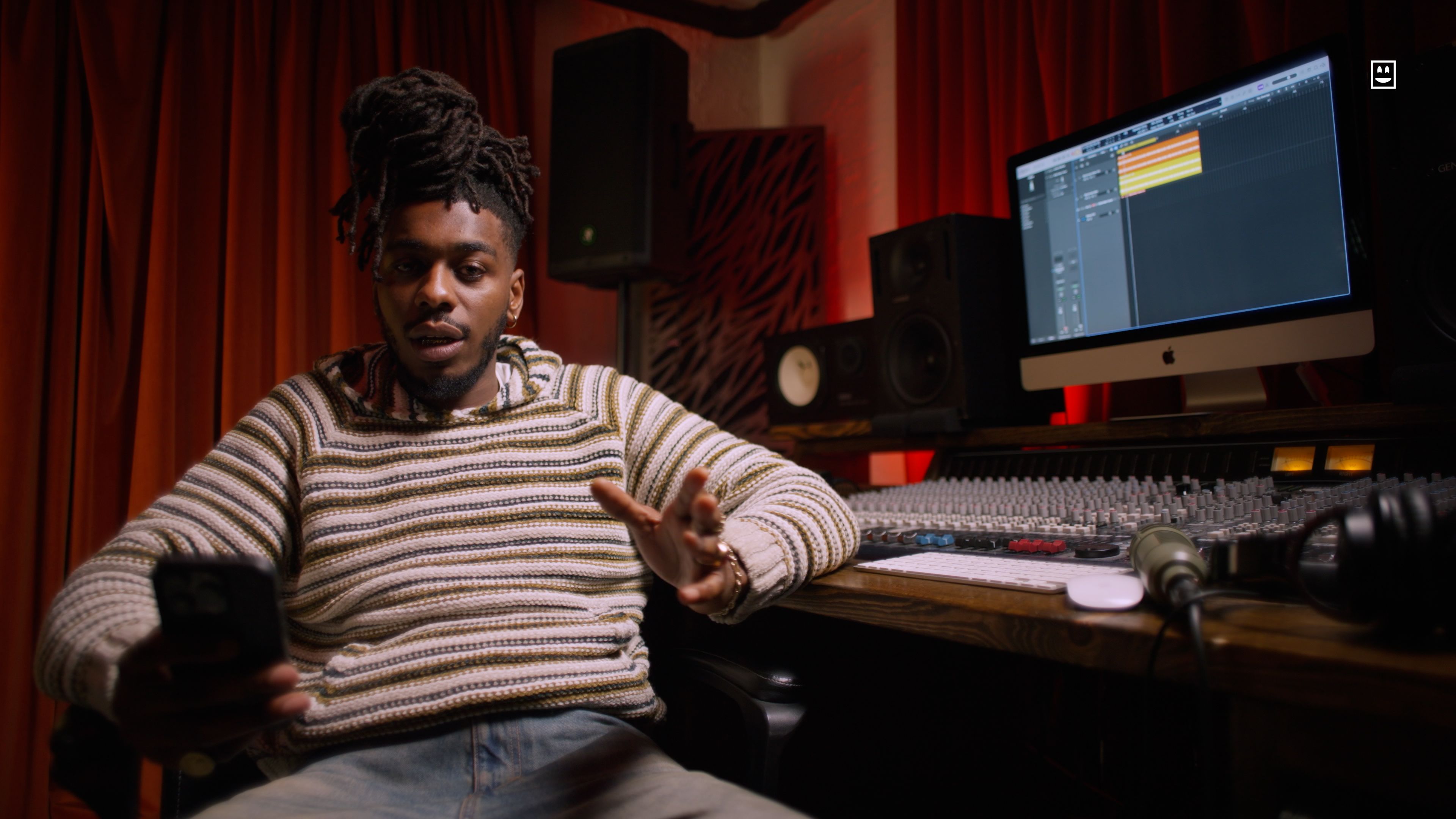 A still image from the Knucks course. 