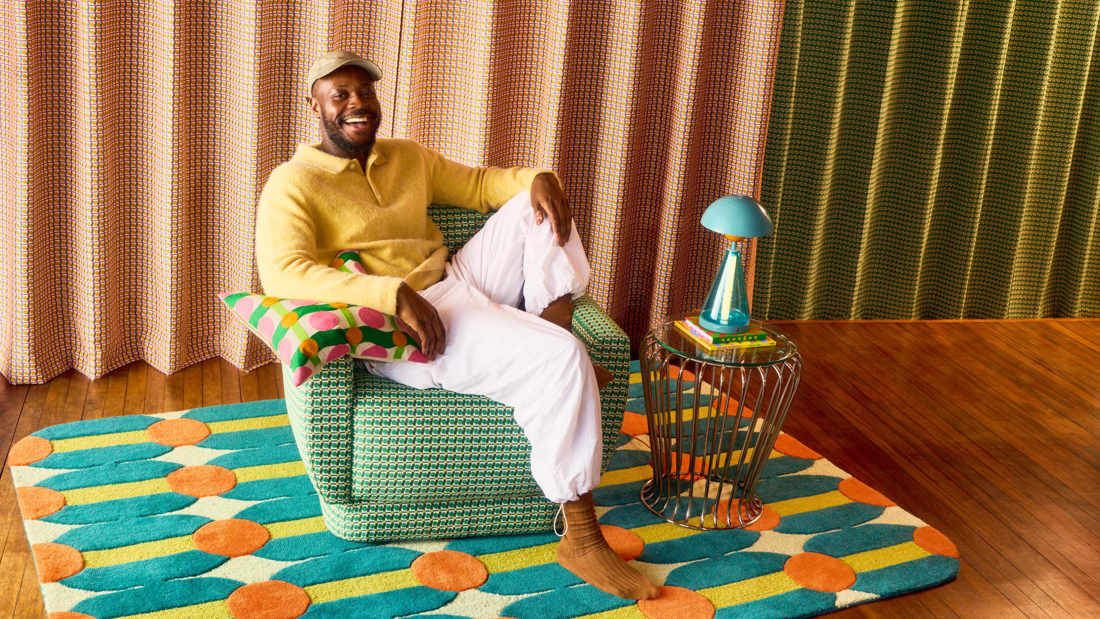 Dunelm x Yinka Ilori launch film covering the inspirations behind the collection. It shows scenes of Yinka in leicester, the products in a location house and Dunelm colleagues interacting with the collection.