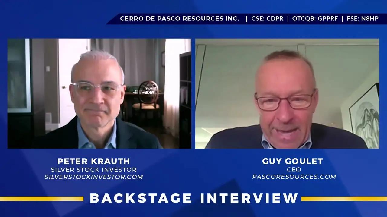 Guy Goulet von Cerro de Pasco Resources im Gespräch mit Peter Krauth auf dem Metals Investor Forum | Januar 2025