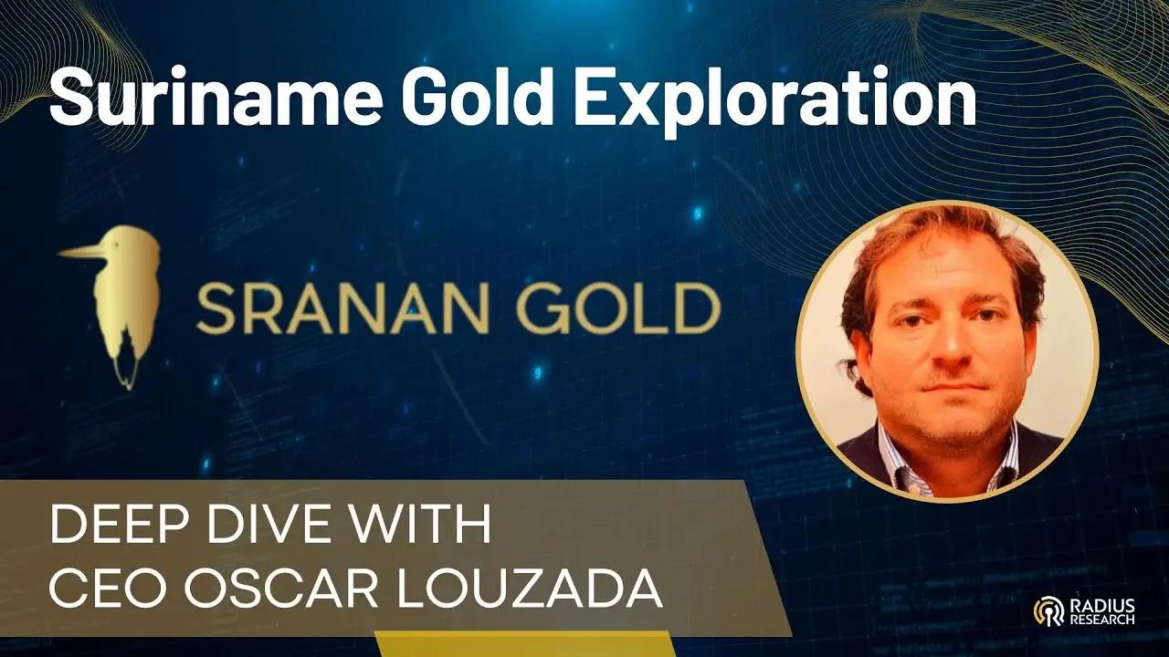Sranan Gold (SRAN) Erforschung des 29.000 Acres großen Tapanahony-Projekts in Suriname unter der Leitung von CEO Oscar Louzada