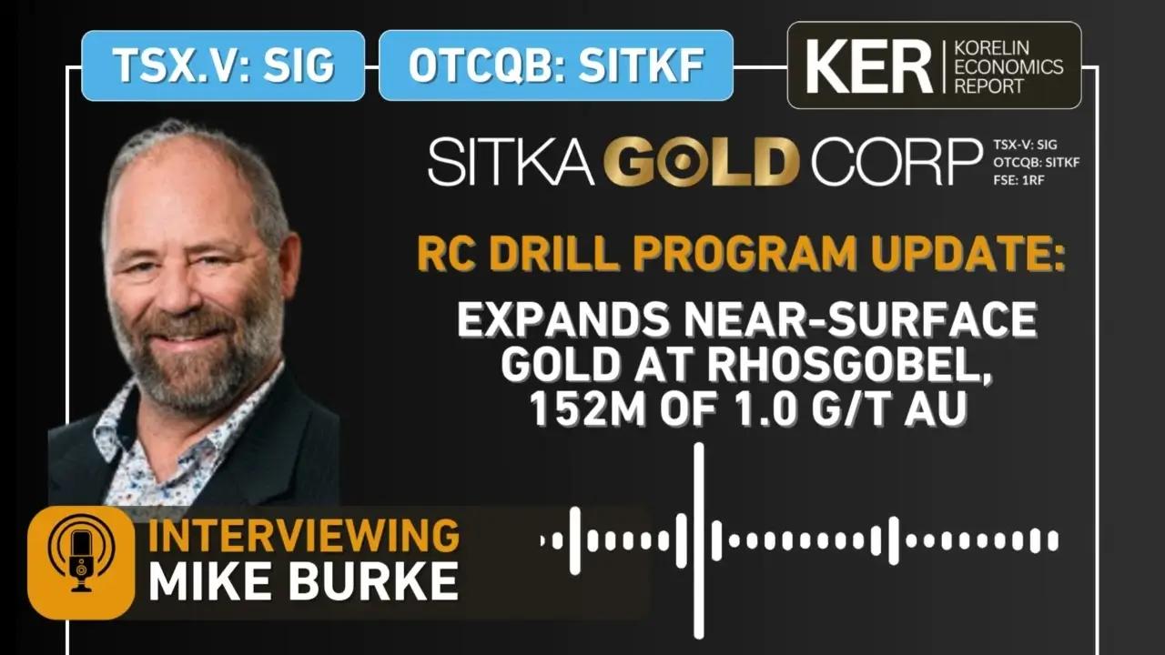 Sitka Gold: 152 Meter mit 1,0 g/t Gold – Neue Bohrerfolge bei Rhosgobel
