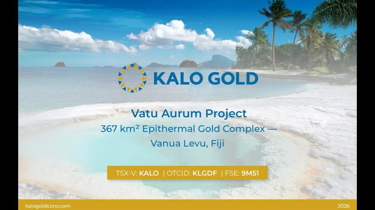 Kalo Gold mit Projekt-Update von Terry Tucker, Präsident und CEO