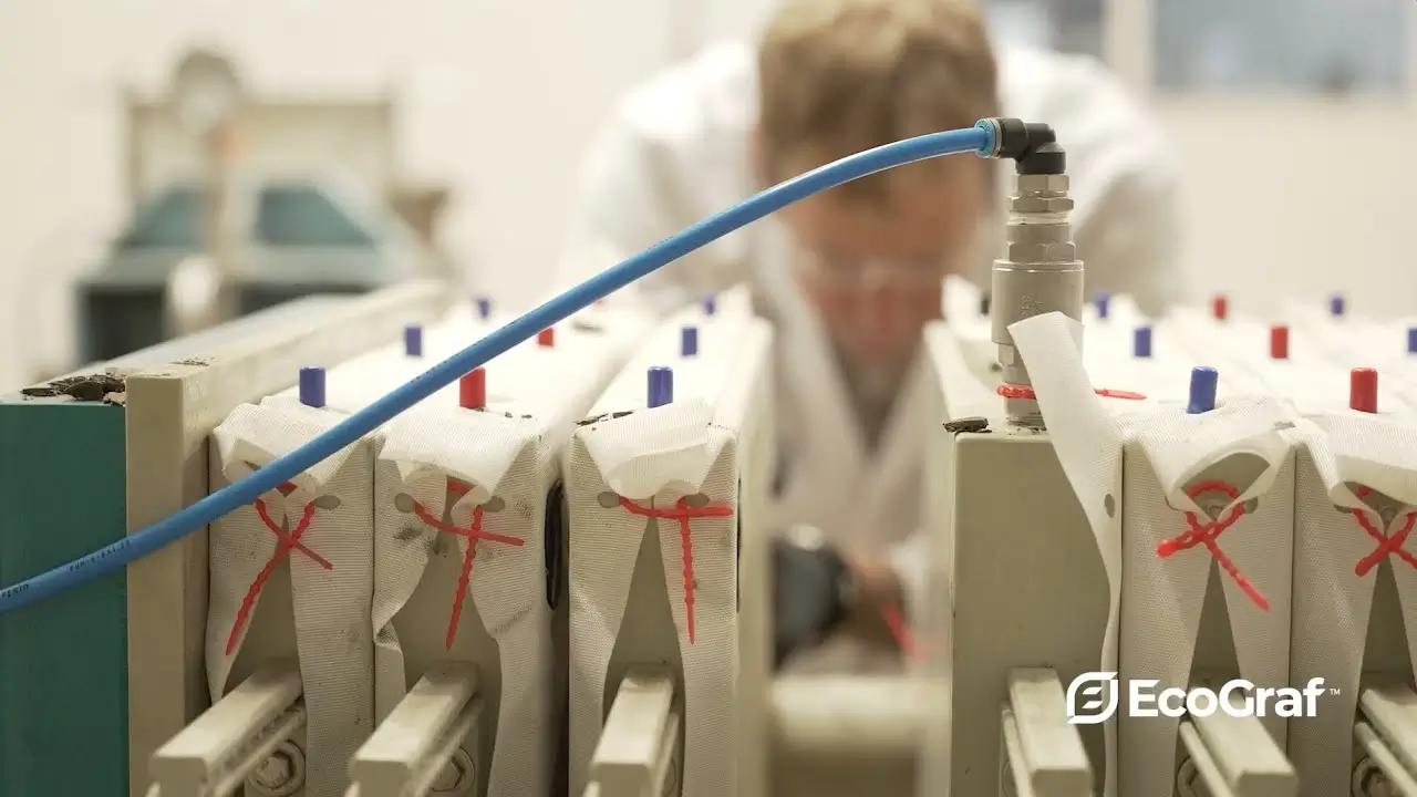 EcoGraf Produktqualifizierungsanlage