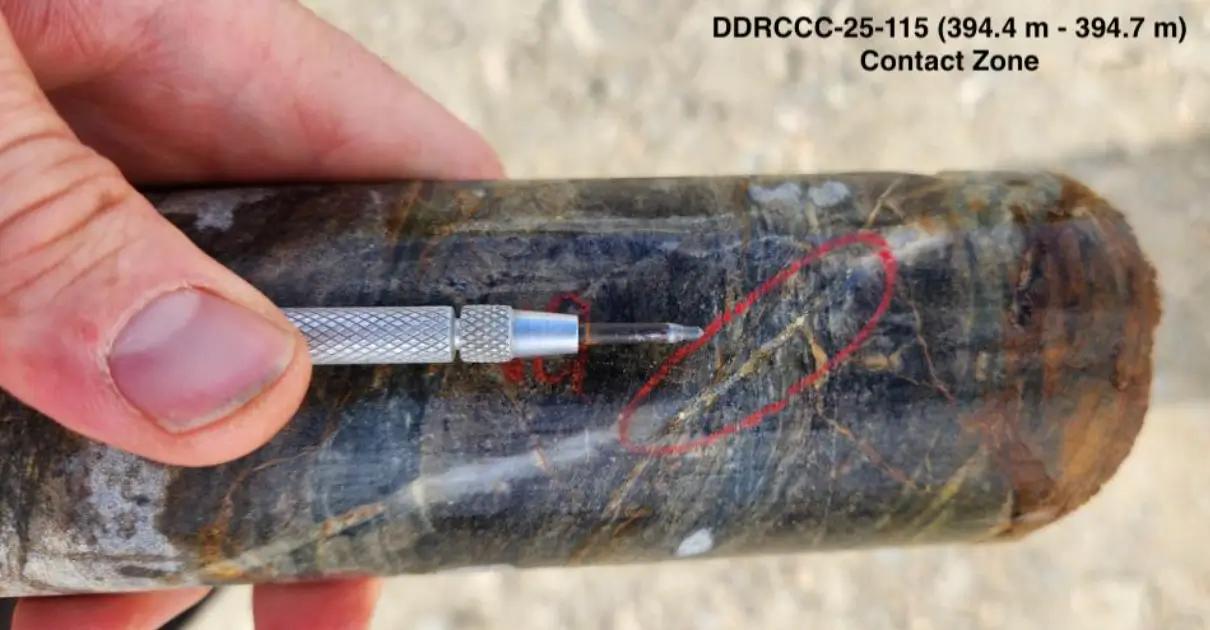 Sitka Gold entdeckt in der Contact-Zone die bislang größten sichtbaren Goldpartikel
