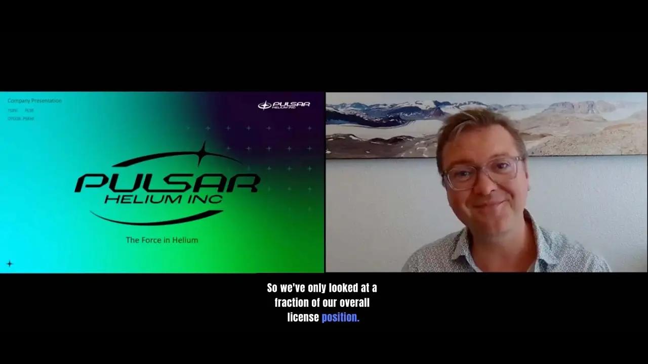 Pulsar Helium Inc. CEO Thomas Abraham-James – Sproule Resource Estimate Q&A