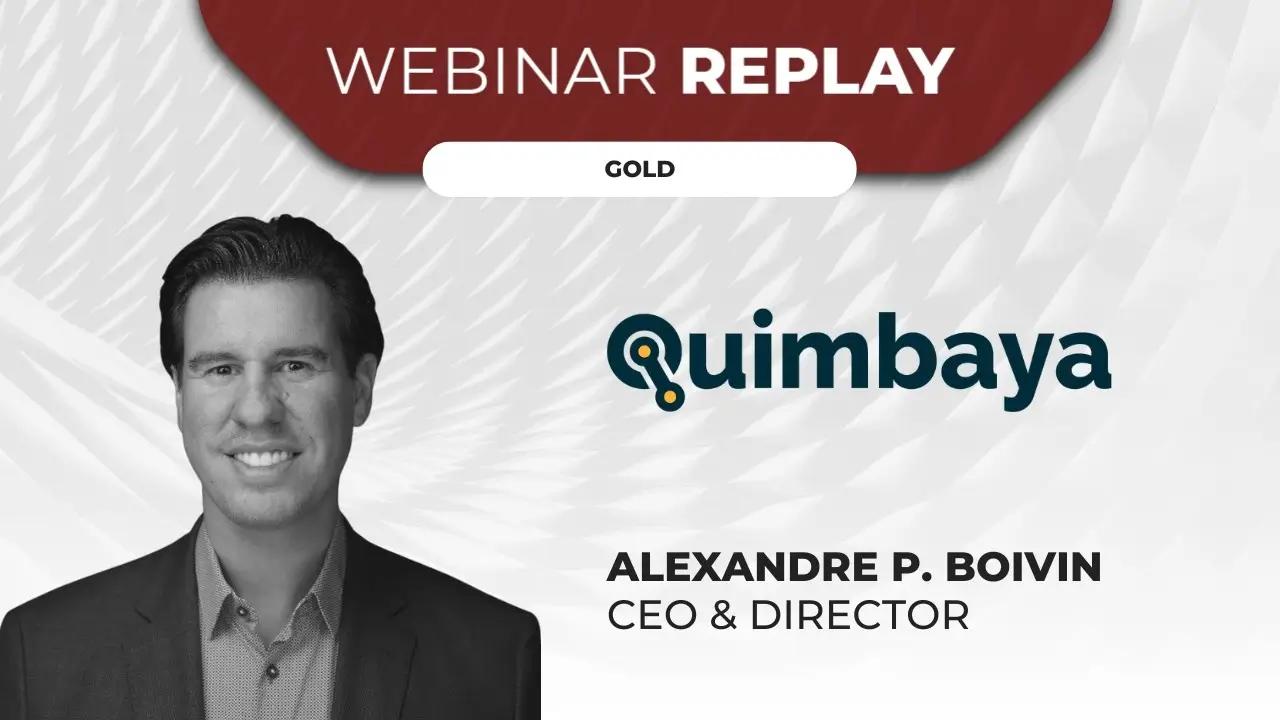 Quimbaya Gold Inc. | Webinar Replay