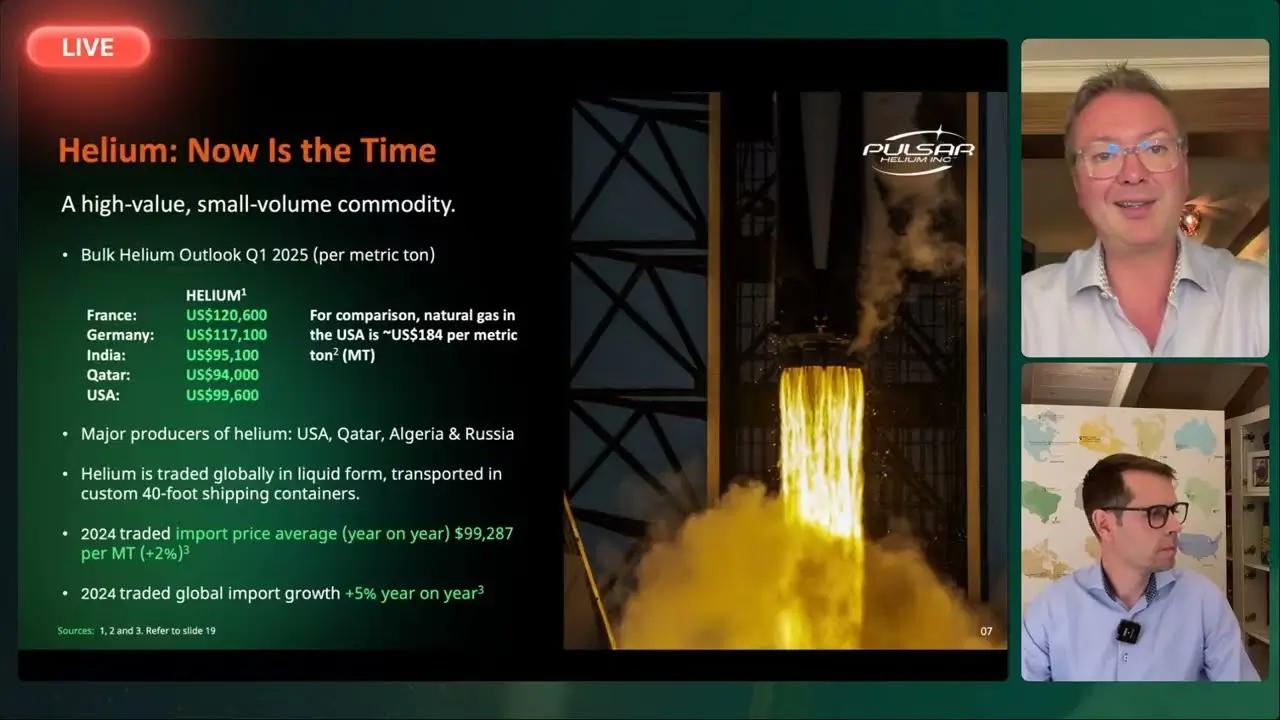 Pulsar Helium CEO-Webinar – Update zu den Helium-Flusstests des Topaz-Projekts in Minnesota