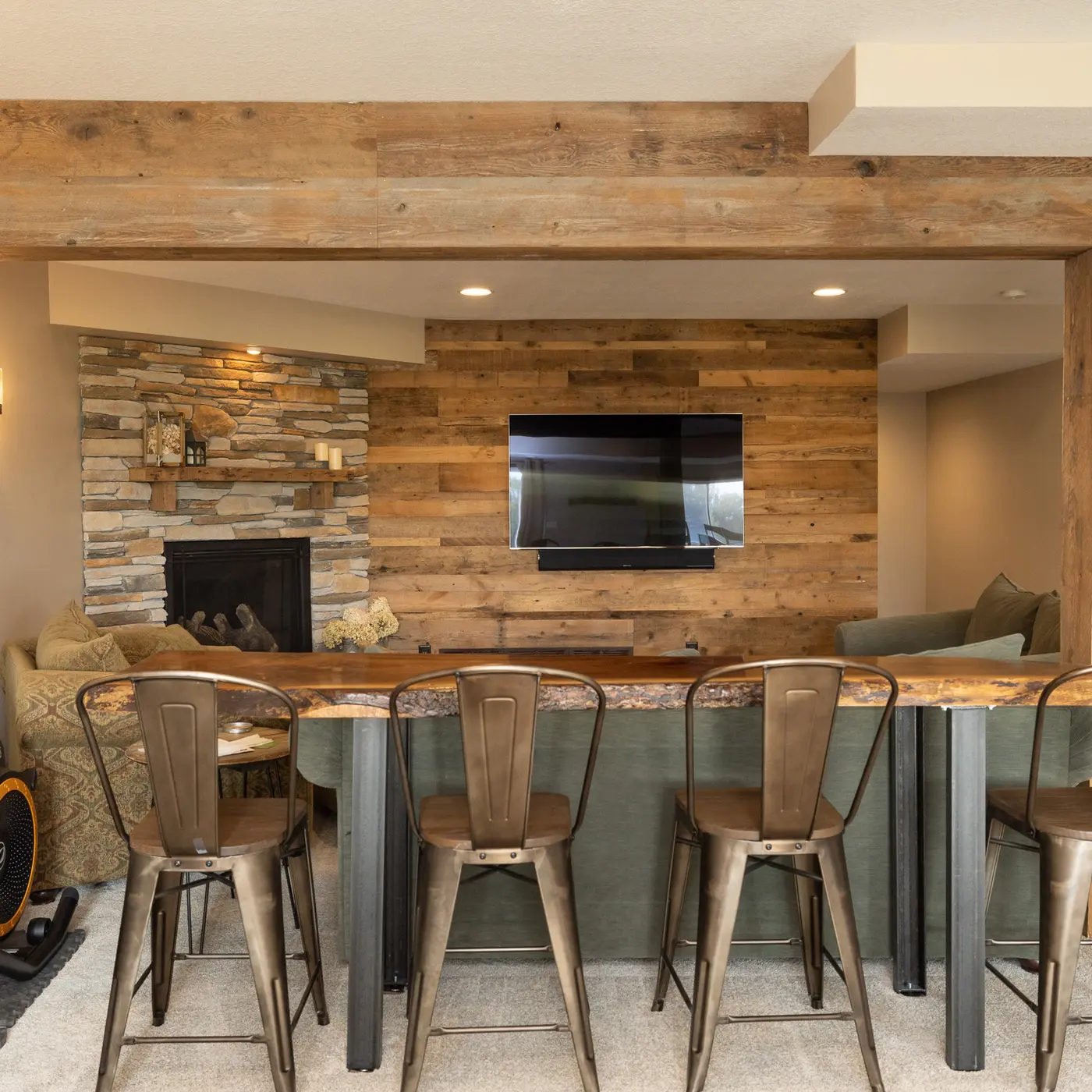 Completed home remodeling project in Stillwater Minnesota
