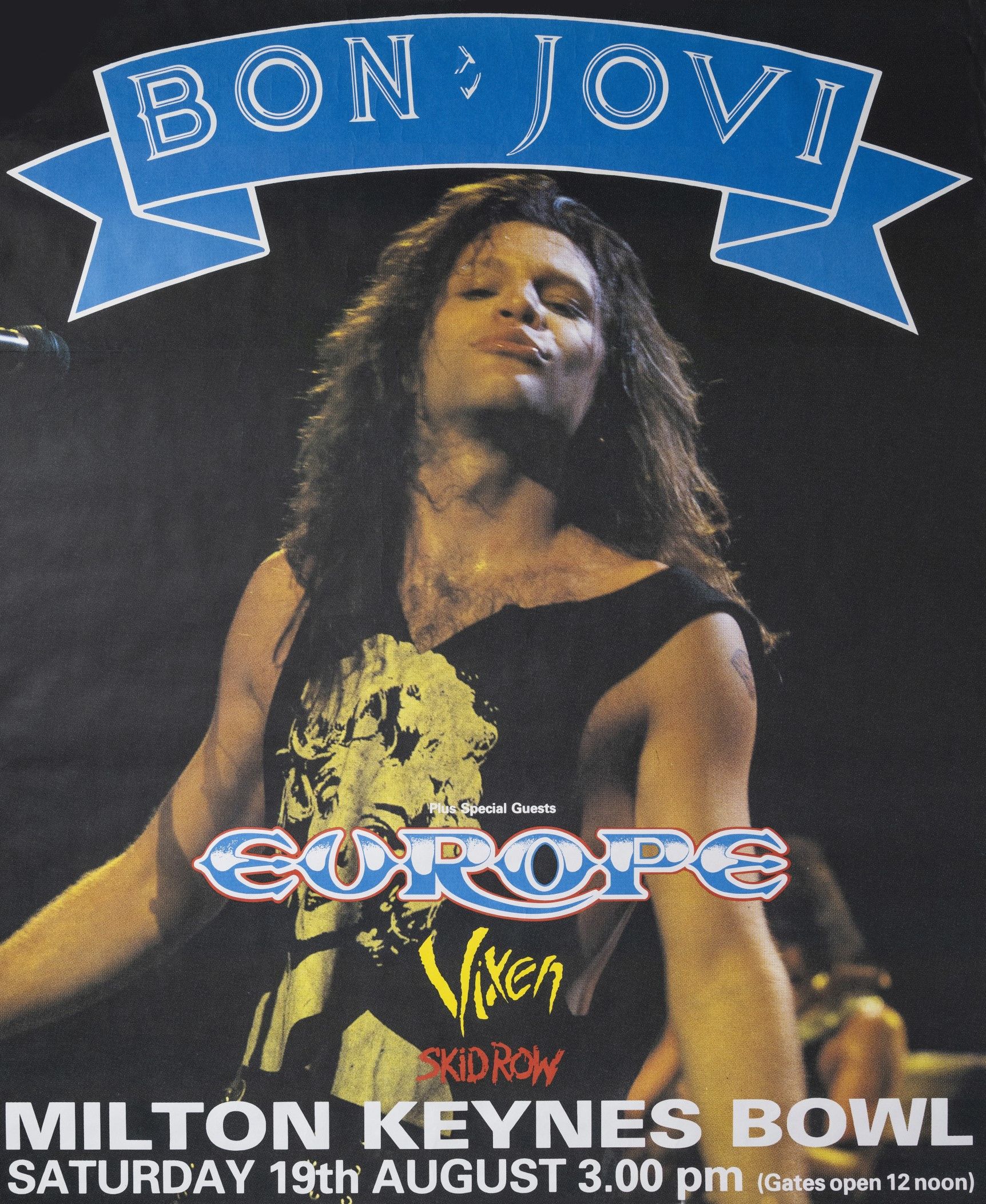 Cassette Tape: Milton Keynes Bowl - August 1989 | Backstage with